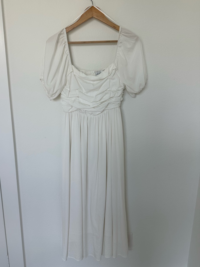 Petal + Pup White Cassady Dress - Xs